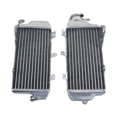Left+Right Aluminum Radiator for 2018 2019 2020 2021 Honda CRF250R 4-stroke