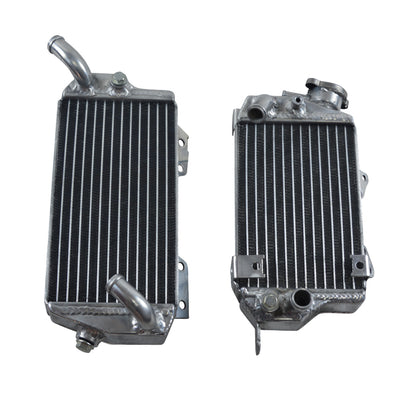 Left+Right Aluminum Radiator for 1993 1994 1995 1996 Kawasaki KLX650 KLX 650