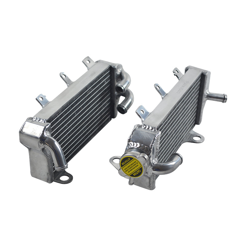 Left+Right Aluminum Radiator for 2018 2019 2020 2021 Honda CRF250R 4-stroke