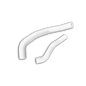 White Radiator Hose for 2003-2008 Suzuki Quadsport Z400 LTZ400/Kawasaki KFX400