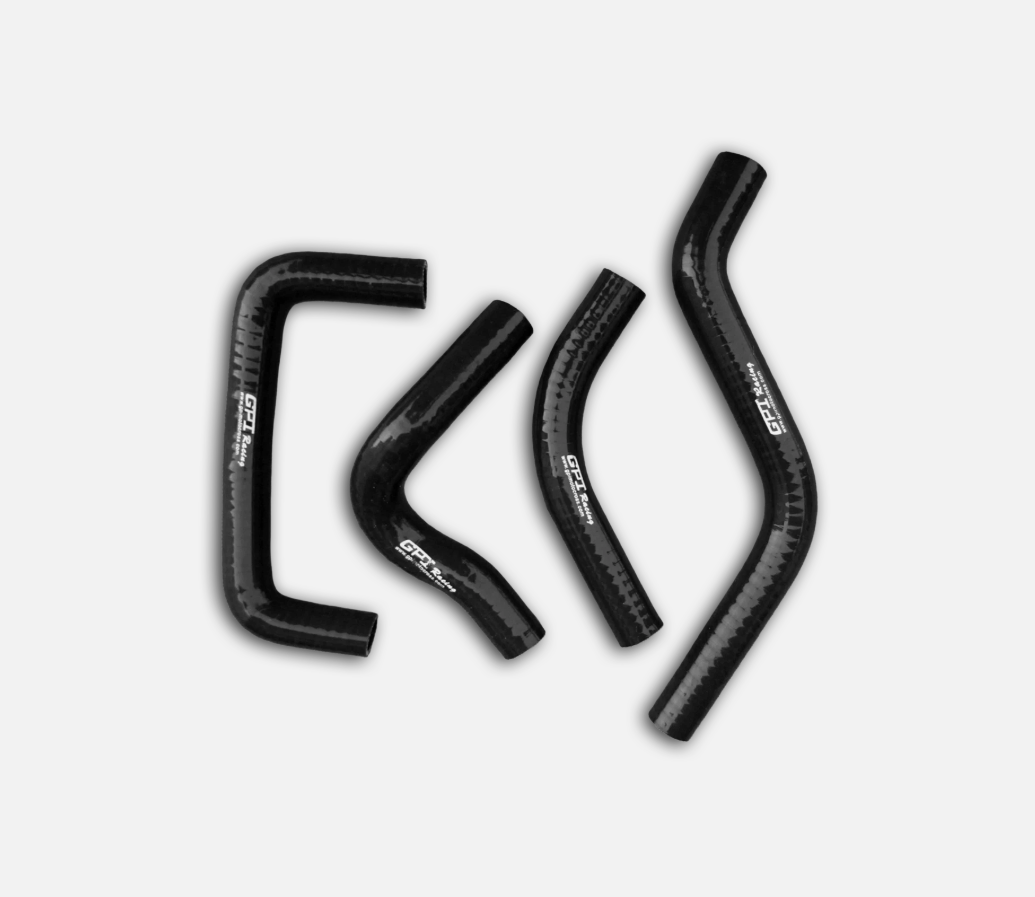 Red Silicone Radiator Coolant Hose for 2005 Suzuki RMZ450 RMZ-450