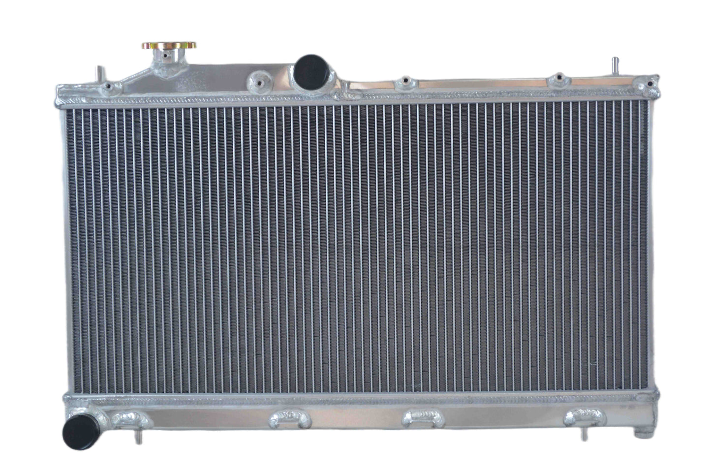 Aluminum Radiator for 2008-2014 Subaru Impreza WRX STI EJ255 2.5L Turbo - Fits JDM & USDM Models