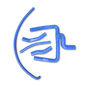 Blue Silicone Radiator Hose for Honda CR250R CR 250 R 2-stroke 2000 2001