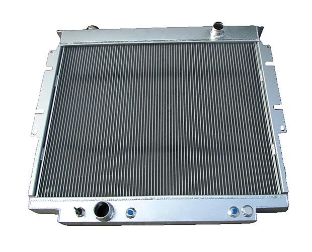 3 Rows Aluminum Radiator&fan For 1983-1994  Ford F250 F350 V8 Diesel 6.9L 7.3L 1983 1984 1985 1986 1987 1988 1989 1990 1991 1992 1993 1994