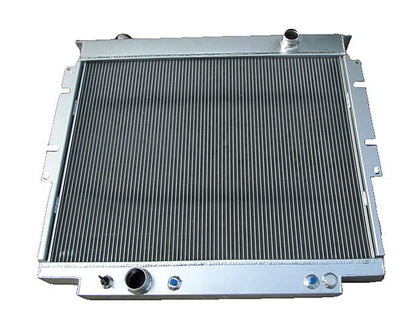 3 Rows Aluminum Radiator&fan For 1983-1994  Ford F250 F350 V8 Diesel 6.9L 7.3L 1983 1984 1985 1986 1987 1988 1989 1990 1991 1992 1993 1994