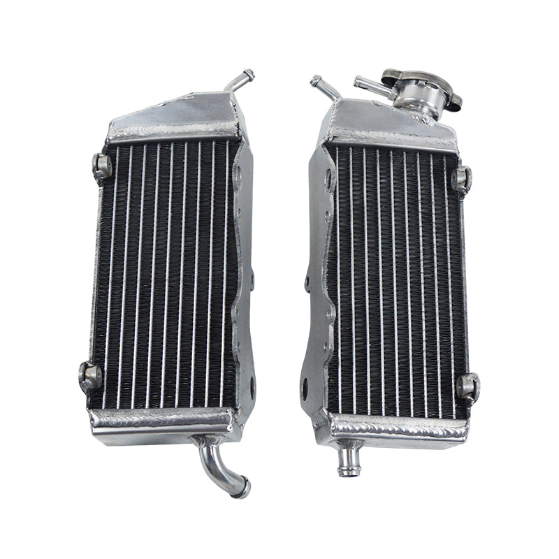 Left+Right Aluminum Radiator for 1983 Yamaha YZ125 2-Stroke
