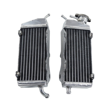 Left+Right Aluminum Radiator for 1983 Yamaha YZ125 2-Stroke