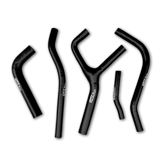 Black Silicone Coolant Radiator Hose for Honda CR125R CR125 CR 125 R 1983