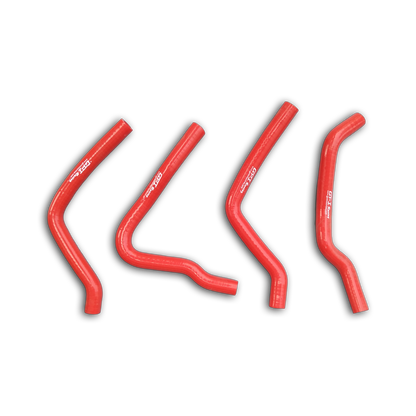 Red Silicone Radiator Hose for 1990-1993 Kawasaki KX125
