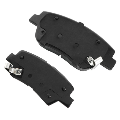 Front & Rear Ceramic Brake Pads w/Hardware for 2011-2015 Sonata Optima