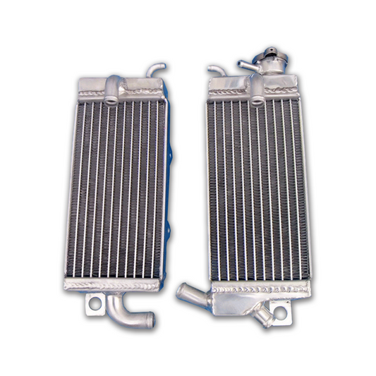 Left+Right Aluminum Radiator for Yamaha TRI Z 250 YTZ250 1985 1986