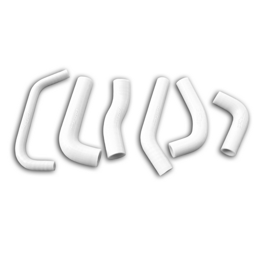 White Silicone Radiator Hose For 2000-2009 Honda XR650R XR650 RE01