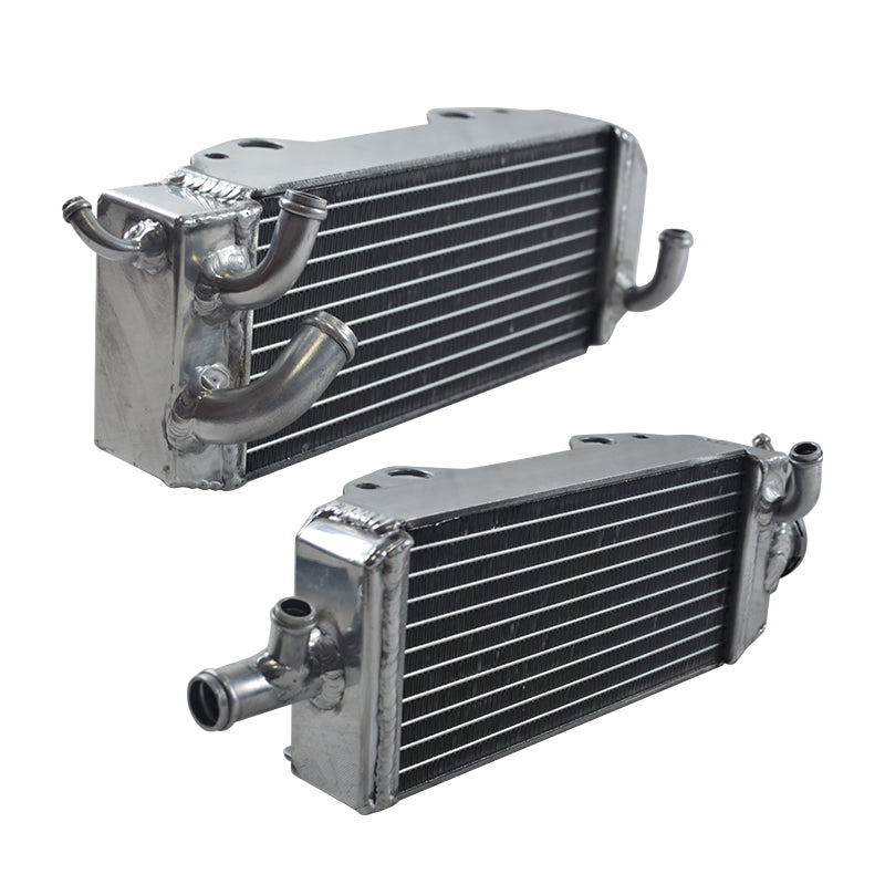Left+Right Aluminum Radiator for 1996 1997 Suzuki RM125 RM125T RM125V