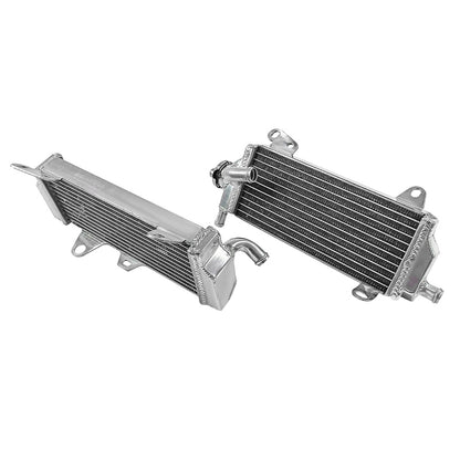 Left+Right Aluminum Radiator for 2018 2019 2020 2021 2022 Yamaha YZ250F YZ450F