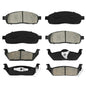 Ceramic Brake Pads Front Rear for 2004-2008 Ford F150 Lincoln Mark LT
