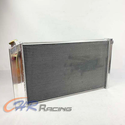 Aluminum Radiator for CHEVROLET GM 1973-1980 CHEVY SMALL BLOCK SBC BEL AIR/IMPALA l6/V8 1974 1975 1976 1977 1978 1979