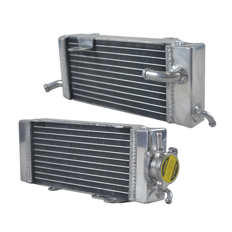 Left+Right Aluminum Radiator for 1989 1990 1991 1992 Yamaha YZ125
