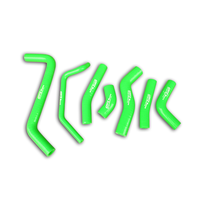White Silicone Radiator Hose for 2009-2014 Kawasaki KX450F