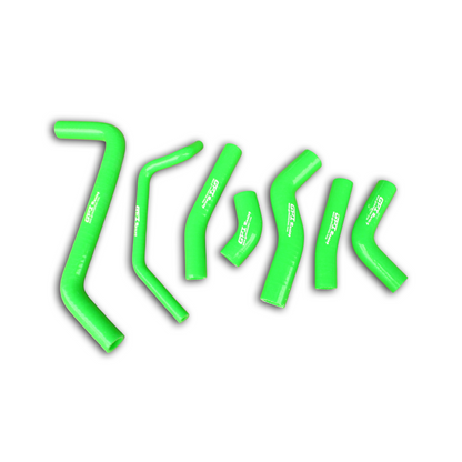White Silicone Radiator Hose for 2009-2014 Kawasaki KX450F