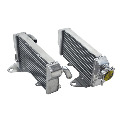 Left+Right Aluminum Radiator for 2018 2019 2020 2021 Honda CRF250R 4-stroke