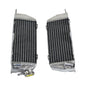 Left+Right Aluminum Motorcycle Radiator for 1984 Kawasaki KX250 KX 250
