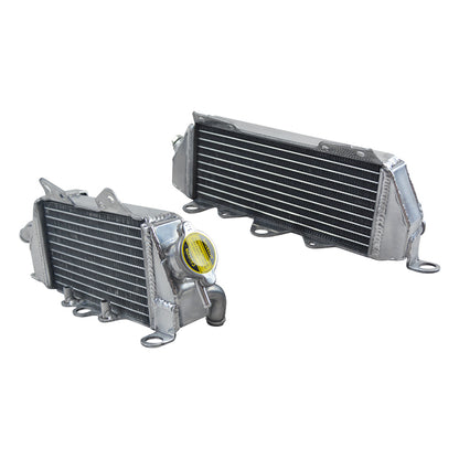 Left+Right Aluminum Radiator for 1994 1995 1996 Kawasaki KLX250 KLX 250