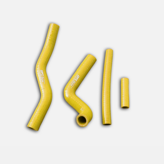 Yellow Silicone Radiator Coolant Hose for 2001-2008 Suzuki RM125