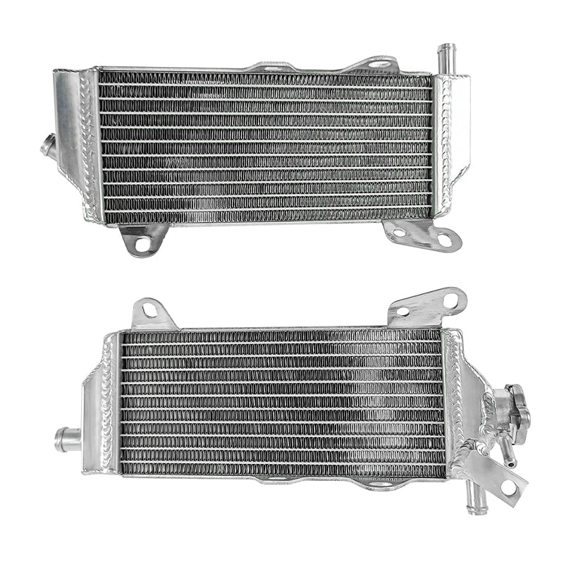 Left+Right Aluminum Radiator for 2018 2019 2020 2021 2022 Yamaha YZ250F YZ450F
