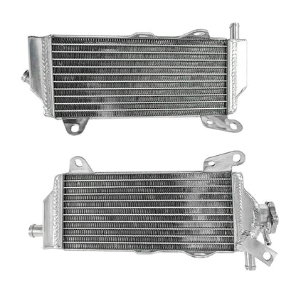 Left+Right Aluminum Radiator for 2018 2019 2020 2021 2022 Yamaha YZ250F YZ450F