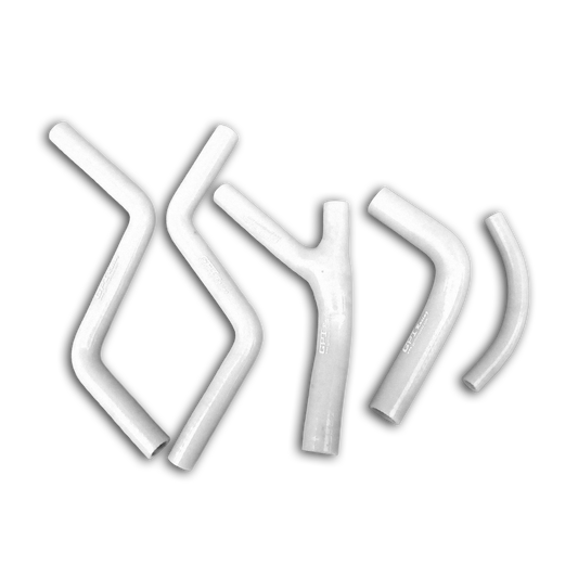White Silicone Radiator Hose for 1985 1986 1987 Honda CR250R