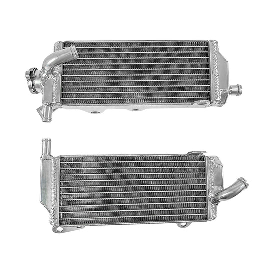 Left+Right Aluminum Radiator for 2018 2019 2020 2021 2022 Yamaha YZ250F YZ450F
