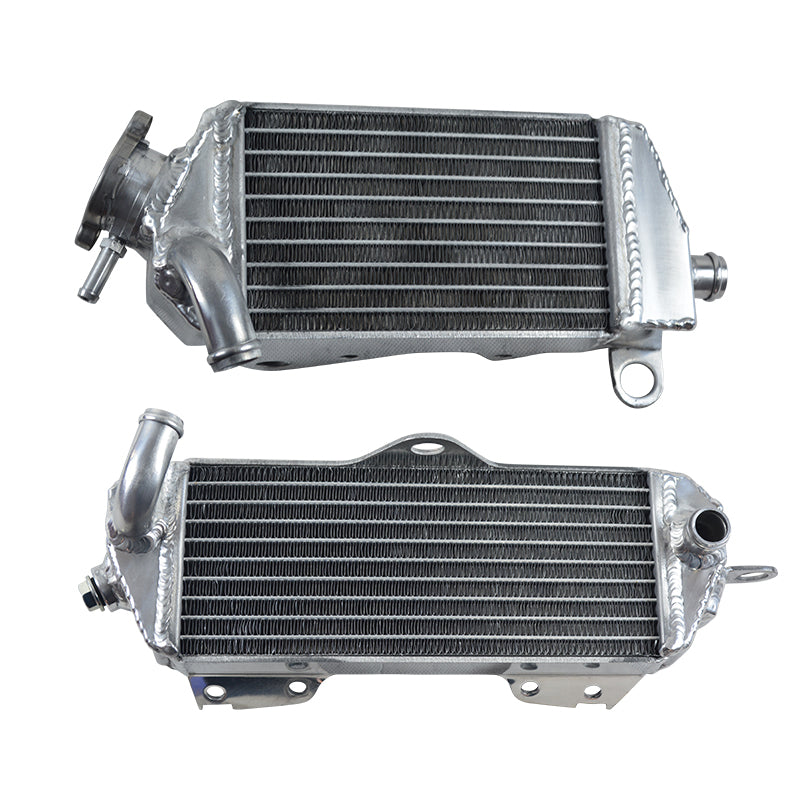Left+Right Aluminum Radiator for 1989 1990 1991 1992 1993 1994 Kawasaki KDX200
