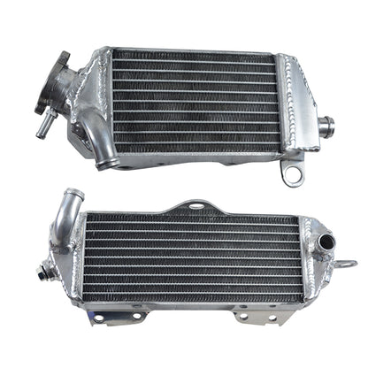 Left+Right Aluminum Radiator for 1989 1990 1991 1992 1993 1994 Kawasaki KDX200