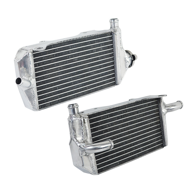 Left+Right Aluminum Motorcycle Radiator for Honda CRF250R CRF250RX 2022 2023