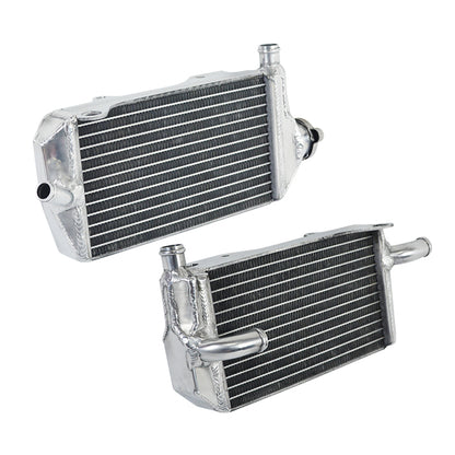 Left+Right Aluminum Motorcycle Radiator for Honda CRF250R CRF250RX 2022 2023