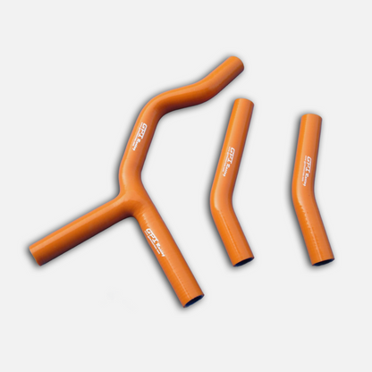 Orange Silicone Radiator Hose for 2004 2005 2006 2007 KTM 200/250/300 EXC/XC