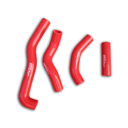 Red Silicone Coolant Radiator Hose for 1988 1989 Kawasaki KX250