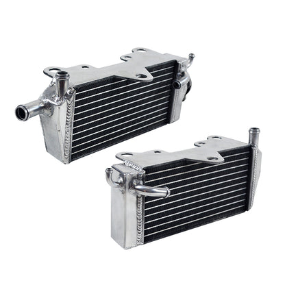 Left+Right Aluminum Radiator for 1989 Honda CR125R CR 125 R 125cc 2-stroke