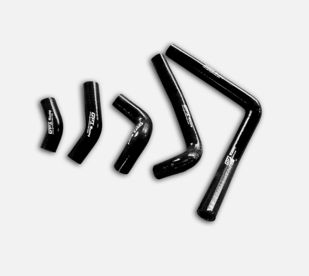 Yellow Silicone Radiator Hose for 2002-2008 Honda CR250R
