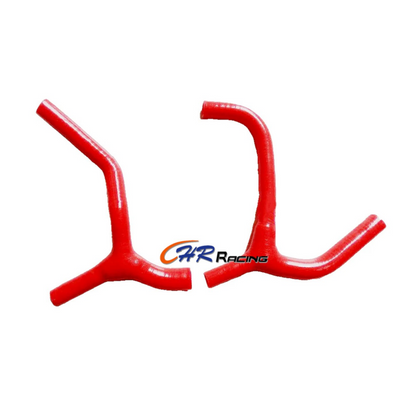 Red Silicone Radiator Hose for 2016 2017 Kawasaki KX450F
