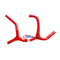Red Silicone Radiator Hose for 2016 2017 Kawasaki KX450F