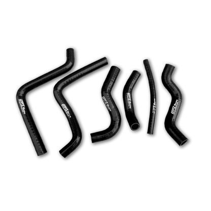 Black Silicone Radiator Hose for 2000 2001 2002 Honda CR125R JE01