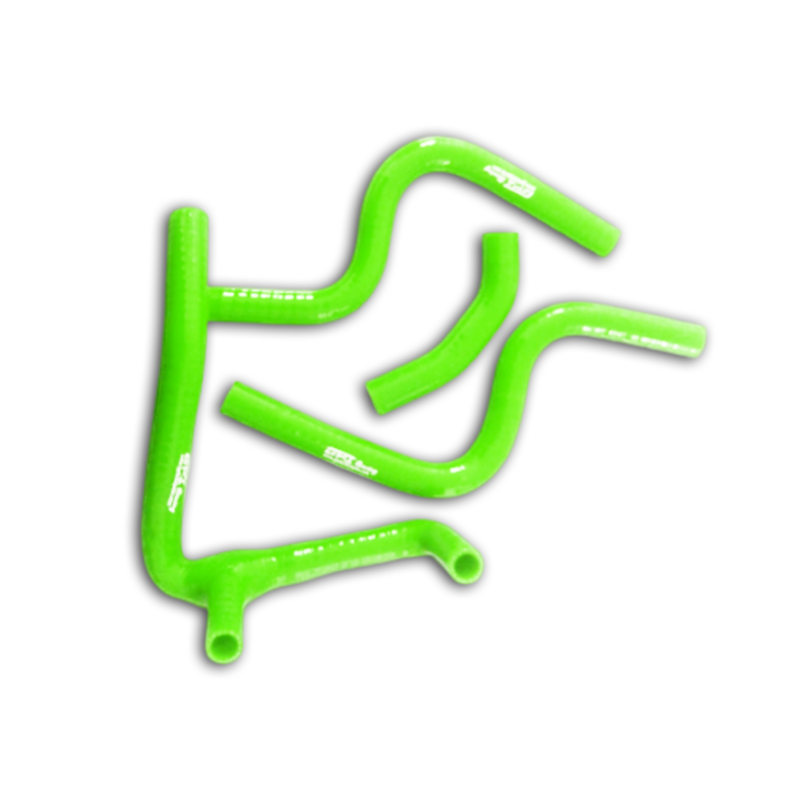 Green Silicone Radiator Hose for 2000-2010 Husqvarna CR250 WR250 WR300 WR360