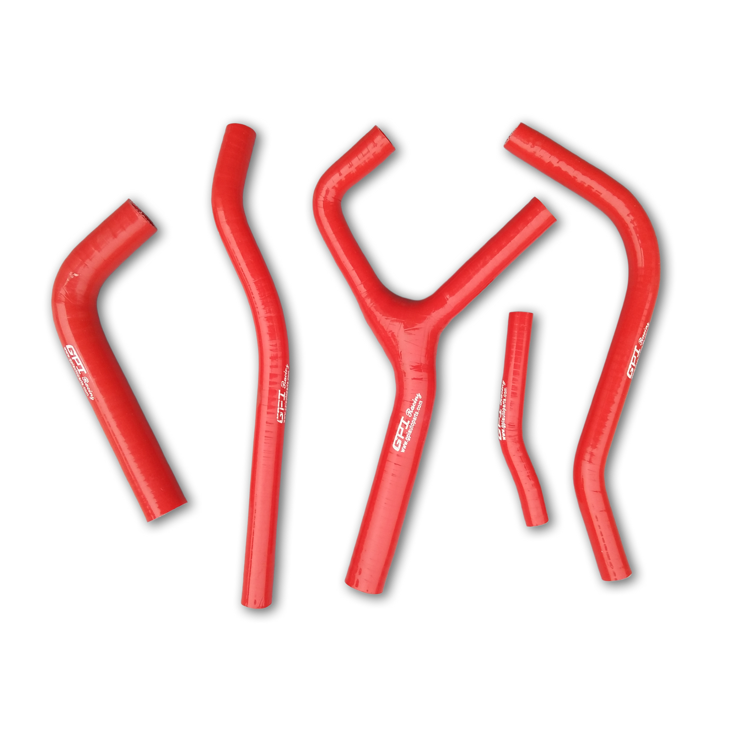 Red Silicone Radiator Hose for 1983 Honda CR125R