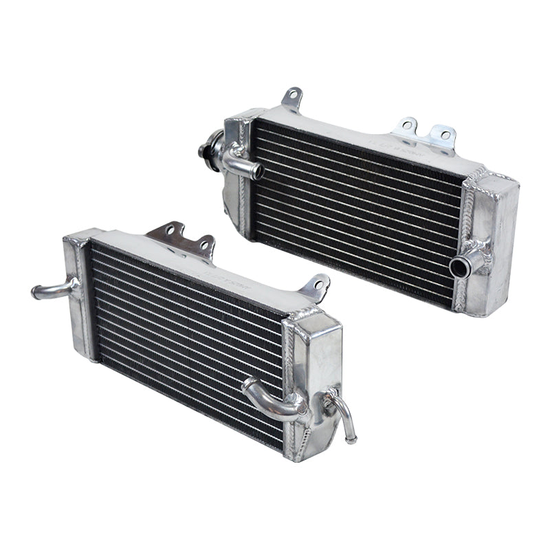 Left+Right Aluminum Radiator for 2009 2010 Kawasaki KX250F