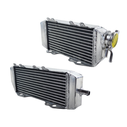Left+Right Aluminium Radiator for 2006 2007 2008 Kawasaki KX250F