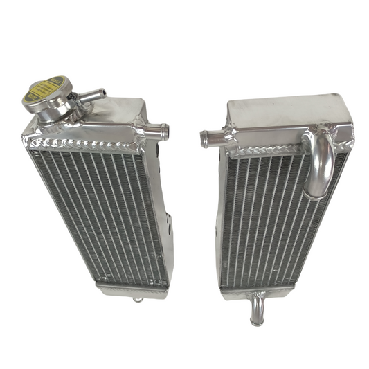 Left+Right Aluminum Radiator for 2004 2005 Kawasaki KX250F