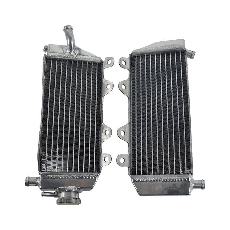Left+Right Aluminum Motorcycle Radiator for 2002 2003 Honda CR125R