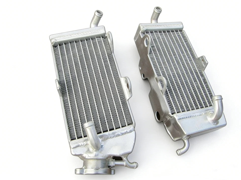 Left+Right Aluminum Radiator for 1984 Yamaha YZ125 YZ 125