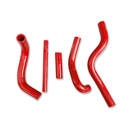 Red Silicone Radiator Hose for 1989 1990 1991 Suzuki RM125
